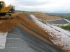 Stabilisation de terre sur flancs de casier, centre de stockage de déchets de Forcalquier (04)